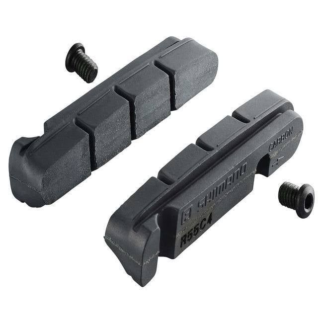 Bulk Shimano R55C4 Cartridge Inserts Road Brake Pads - Single Pair