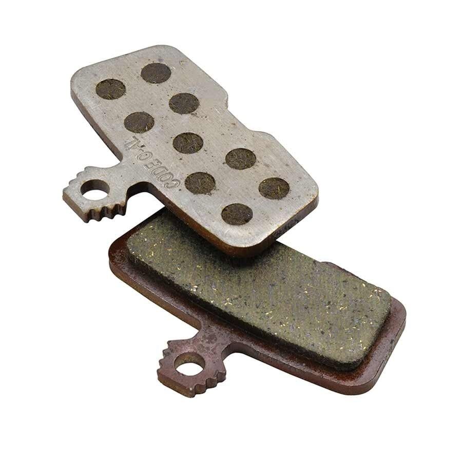 SRAM - Avid - Code 2011+, DB8, G2-RE, Disc Brake Pads - Organic (Quiet), Steel Back Plate - Pair