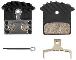 Shimano J04C Metal Brake Pads &amp; Spring Single Pair Bulk