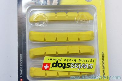 RX PLUS V-BRAKE PADS- yellow, for carbon rims