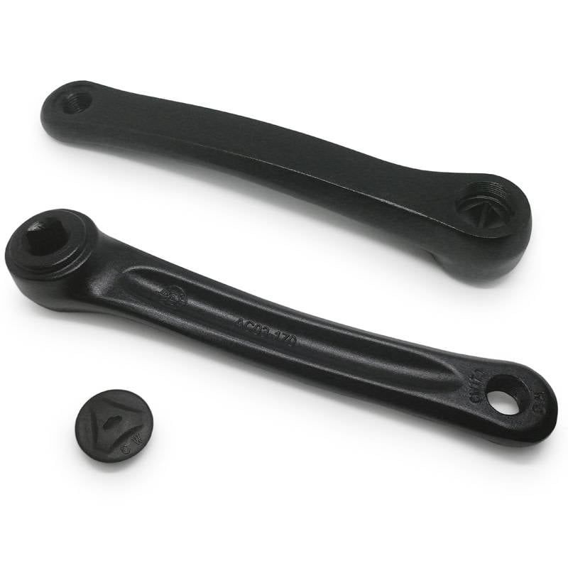 170mm Left Crank Arm Diamond Black Alloy