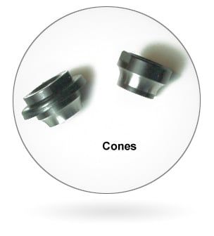 Wheels Manufacturing Cones Assorted For Shimano 9/10mm Axles