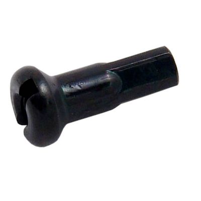 DT Brass Nipple - Black - 1/2&quot;