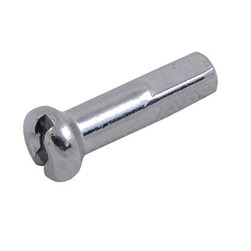 DT Brass Nipple - Silver - 1/2&quot;