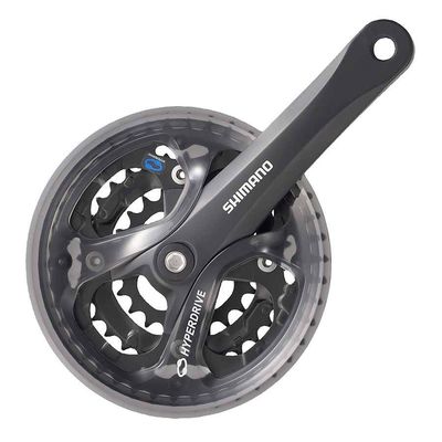 Shimano Acera Crankset FC-M361 6/7/8 -Speed 22/32/42T BCD:64/104 Square 170mm - Black