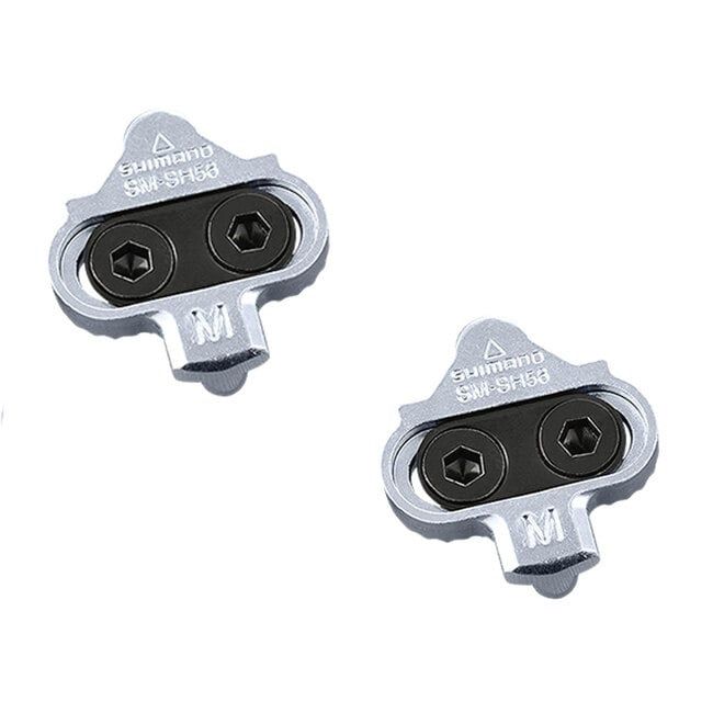 Shimano SM-SH56 Spd Cleat Assembly, Pair W/O Cleat Nuts, Multi-Release