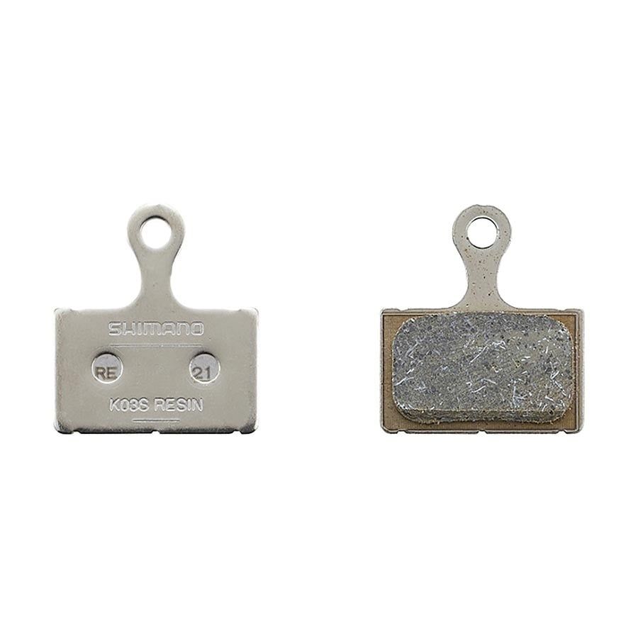 Shimano K-Type Disc Brake Pads - Shape K-Type/L-Type - Resin, Pair BP-K05S-RX