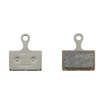 Shimano K-Type Disc Brake Pads - Shape K-Type/L-Type - Resin, Pair BP-K05S-RX