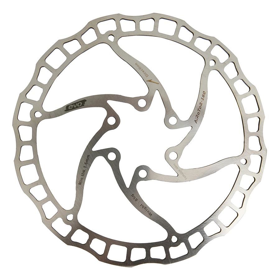 EVO Air Control Rotor 160mm ISO 6 Bolt