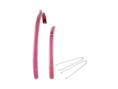 Electra Loft 7D Ladies&#39; Fender Set For Medium Frame Only - Sangria
