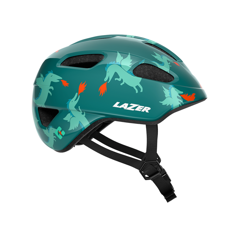 Lazer Nutz Kineticore Child Helmet, Color: Dragon