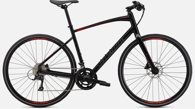 Specialized Sirrus 3.0, Color: Black/Rocket Red/Black, Size: XS