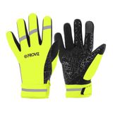 Proviz Classic Winter Gloves , Color: Yellow, Size: S