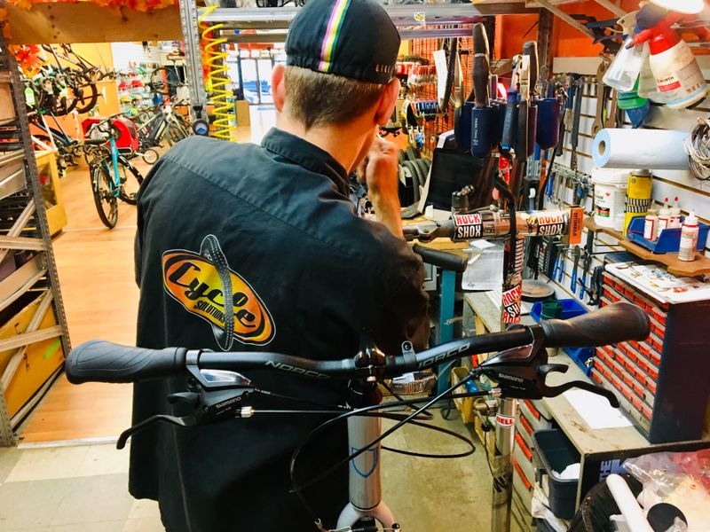 Bike Service Menu