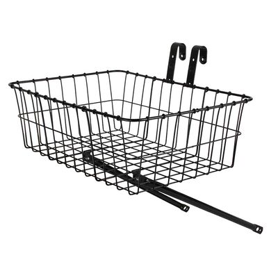Wald Standard Large Front Basket - 17.75 x 13 x 6 ( #139GB ) - Black