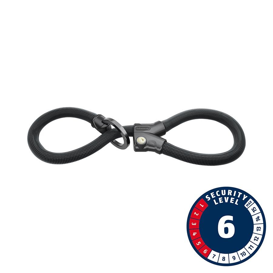 Infinity Loop 1806/110 black, Chain Lock - Abus