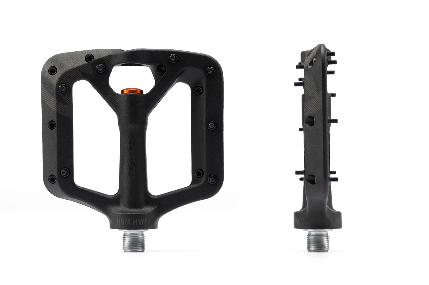 Kona Wah Wah 2 Plastic Pedals Small Black