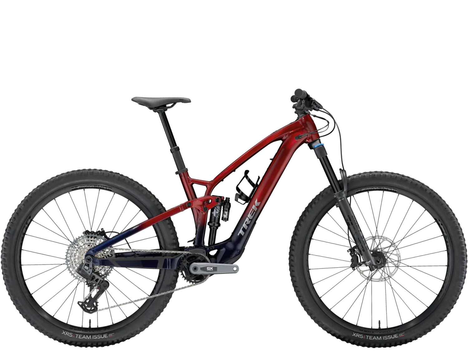 Trek Fuel EXe 8 GX AXS T-Type -Rage Red to Deep Dark Blue Fade - Large