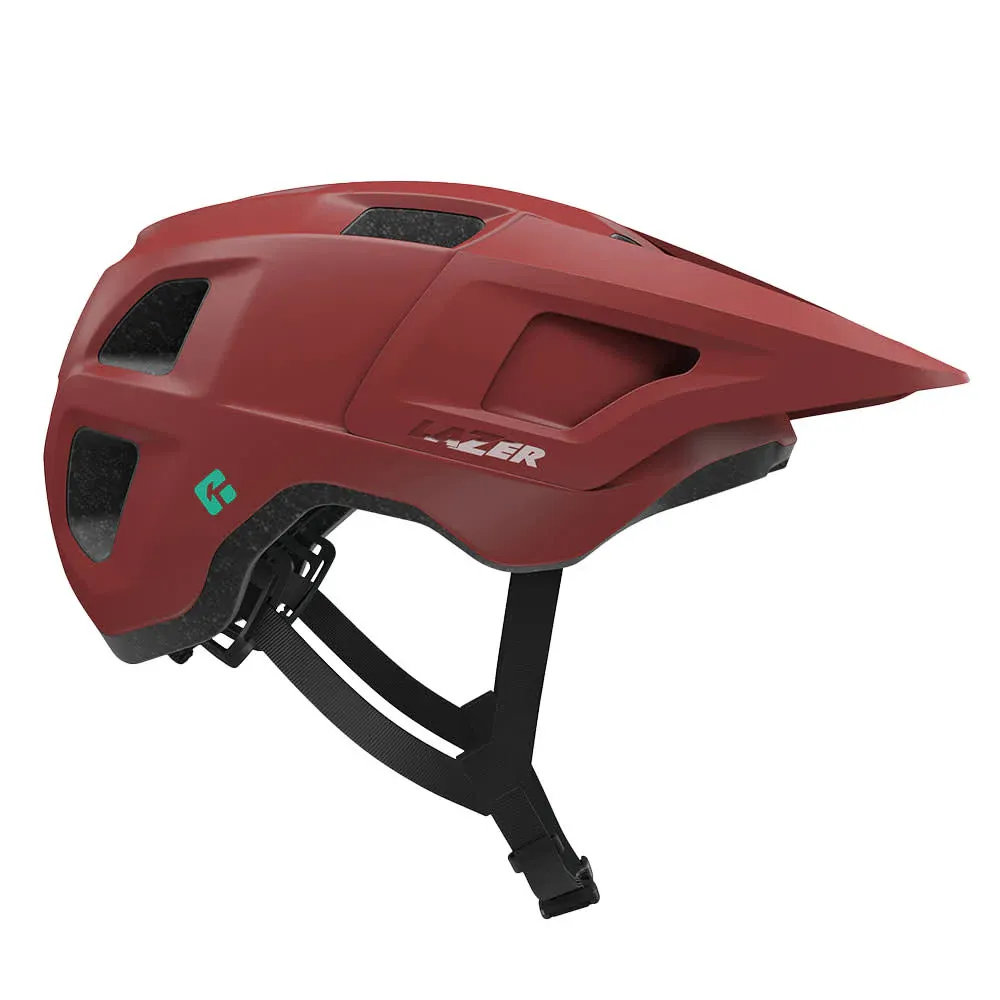 Lazer Lupo Kineticore Helmet, Color: Matte Maroon