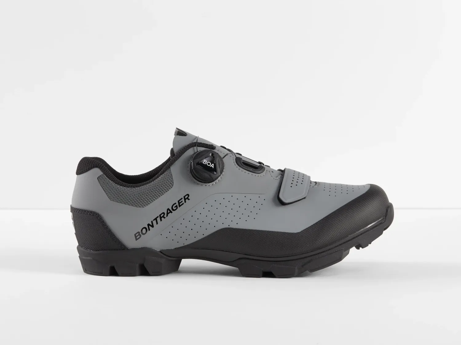 Bontrager Foray Mountain Bike Shoe - Quicksilver/Black - 40.5