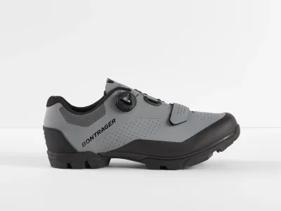 Bontrager Foray Mountain Bike Shoe - Quicksilver/Black - 40.5