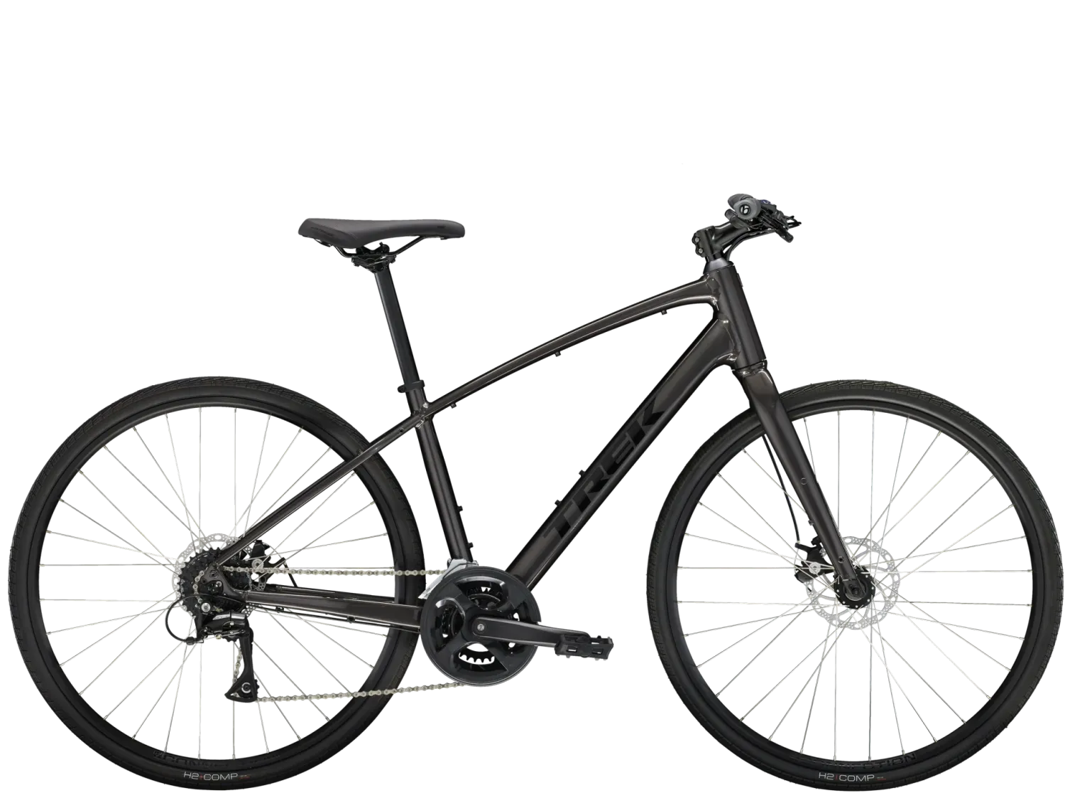 Trek FX 1 Gen 4, Color: Dnister Black, Size: L