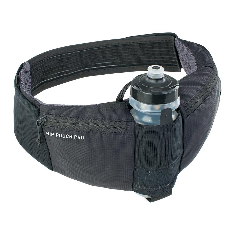 EVOC Hip Pouch Pro with Drink Bottle - 1.5L - Black