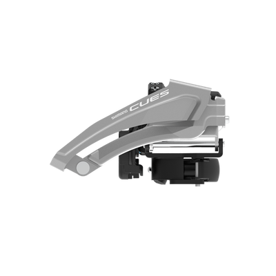 Shimano Front Derailleur - CUES FD-U4010-L - 2x9, Swing: Top - Cable Pull: Dual - Low 28.6/31.8/34.9mm