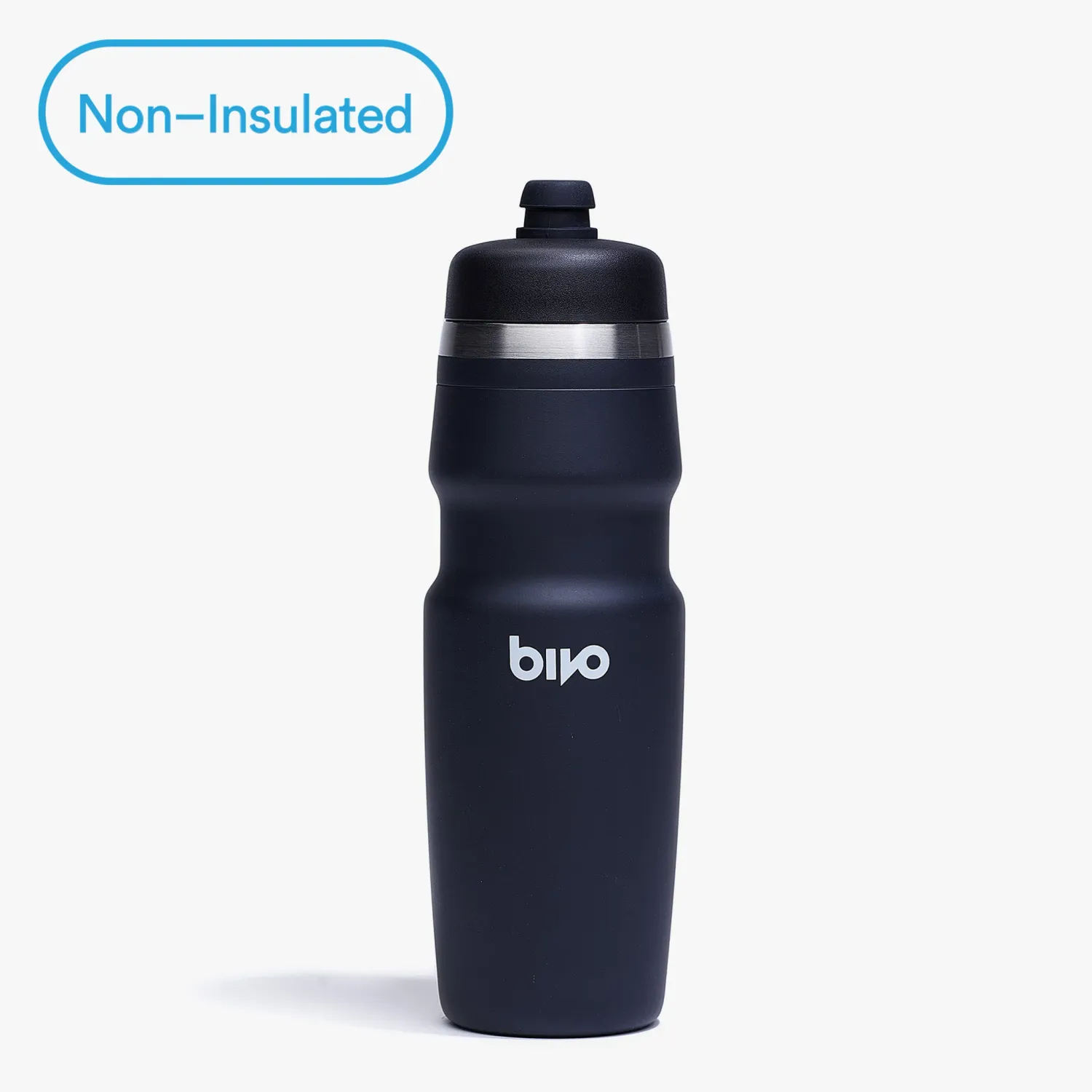 Bivo Duo Non-Insulated Water Bottle - 25oz, Color: Black
