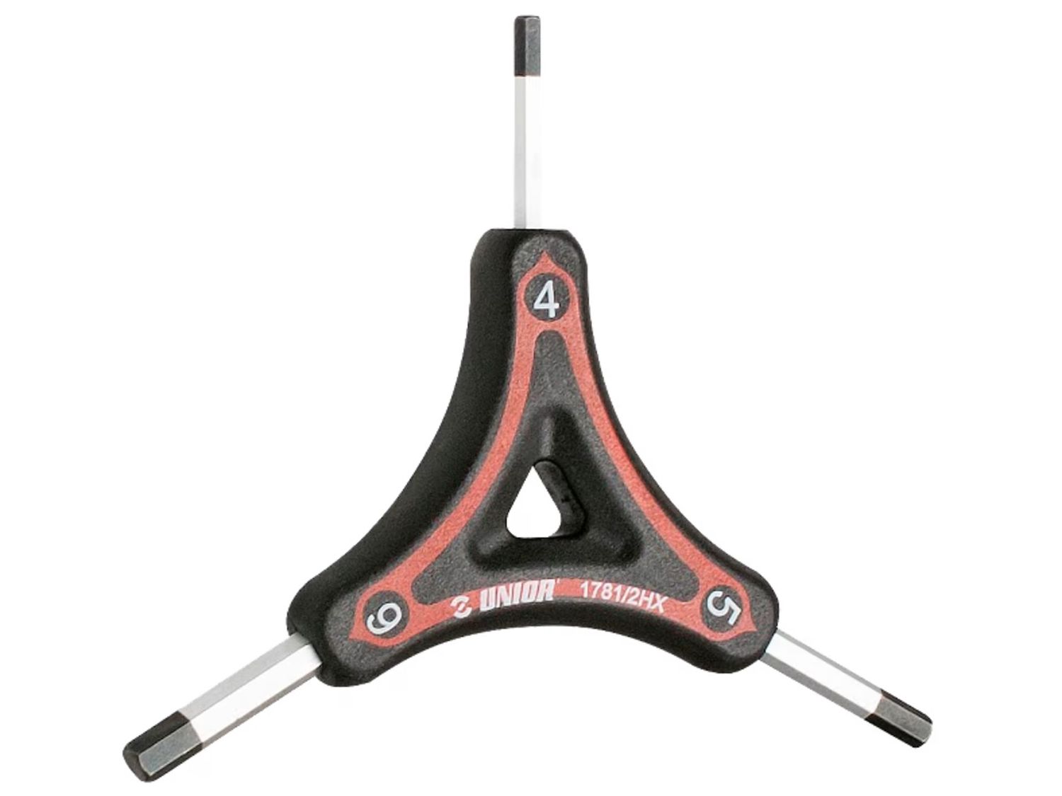Unior 3-Way Hex Wrench 4mm/5mm/6mm