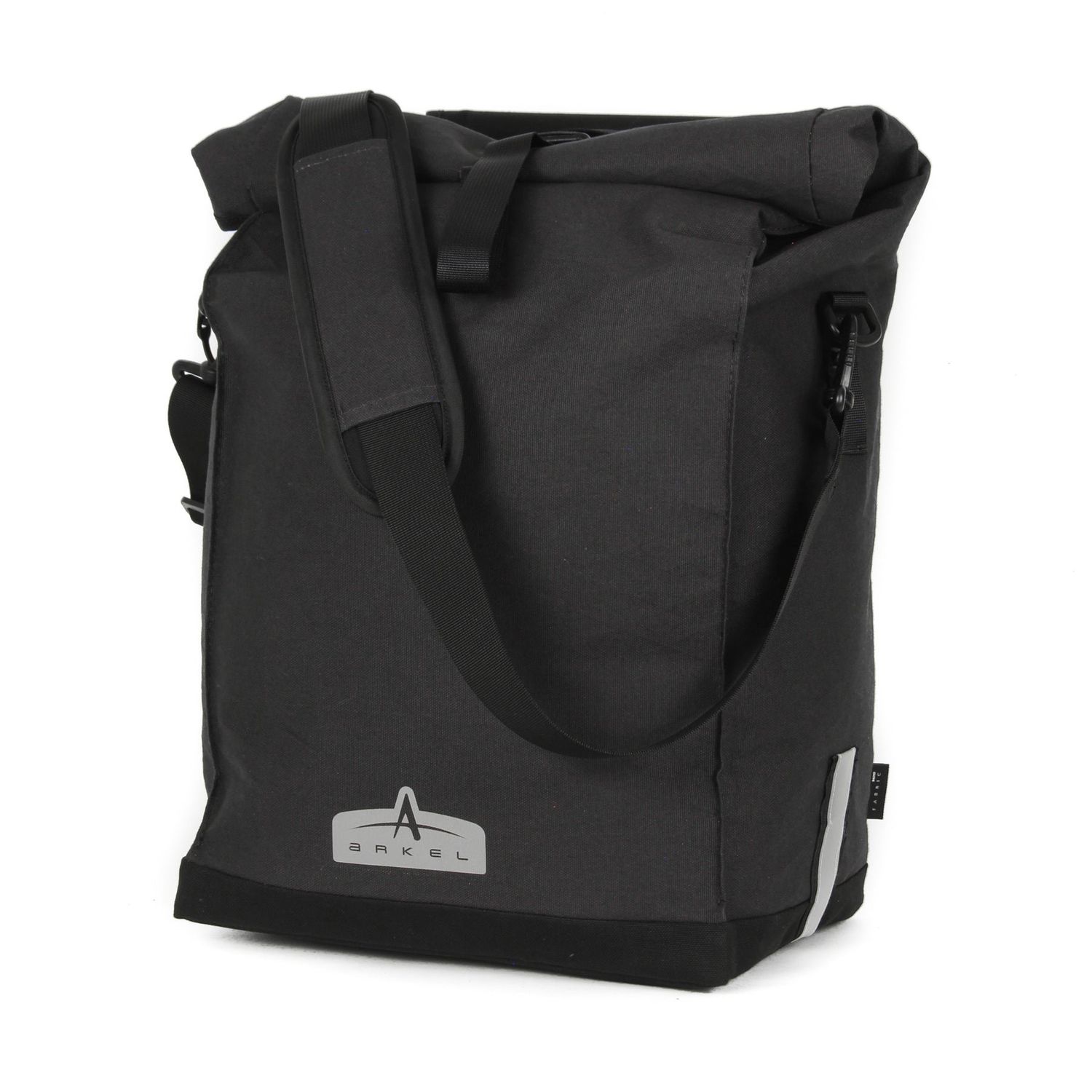 Arkel Signature V Urban Pannier - Natural Carbon Neutral Cotton X-Pac Fabrics, Color: XPac Lux Black