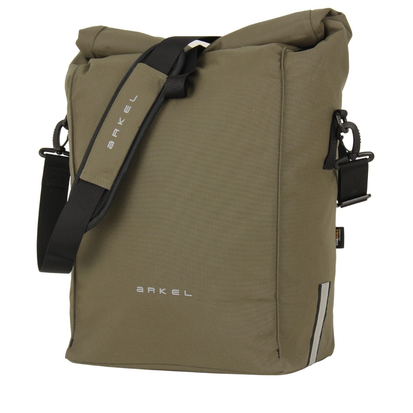 Arkel Signature V Urban Pannier - Natural Carbon Neutral Cotton X-Pac Fabrics