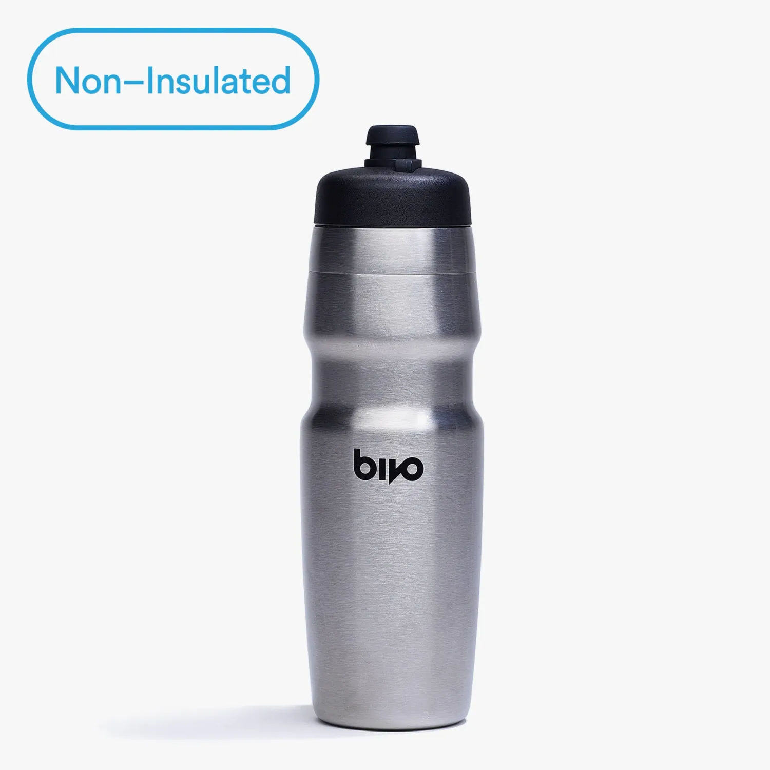 Bivo Duo Non-Insulated Water Bottle - 25oz, Color: Raw
