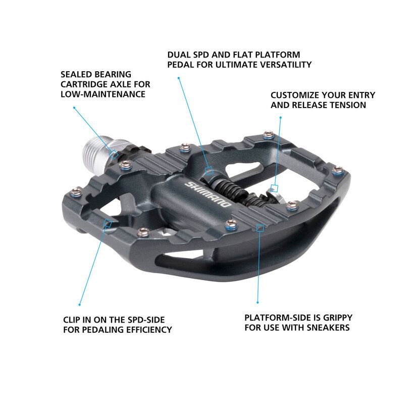 Shimano PD-EH500 - SPD Pedal - w/Cleat (SM-SH56)