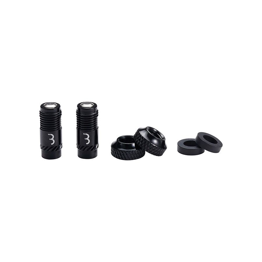 BBB Cycling BTI-165 CoreCap Tubless/Presta Adaptor - Pair/Black