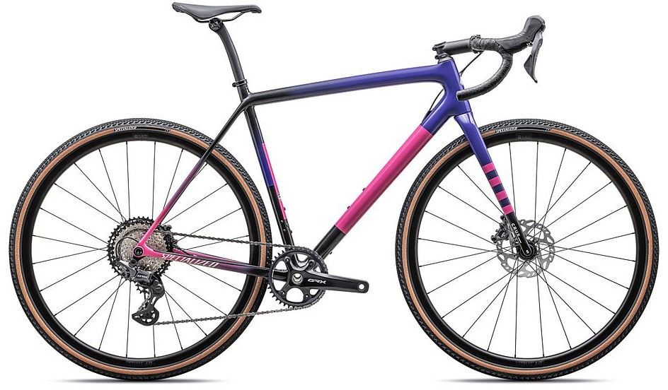 Specialized Crux Comp Gloss Carbon / Purple Haze / Rebel Pink / Birch 56