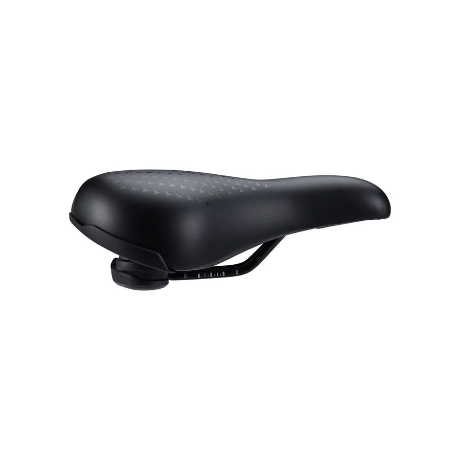 BBB Cycling BSD-96 SoftComfort Relaxed Saddle - 265 x 205mm - Black