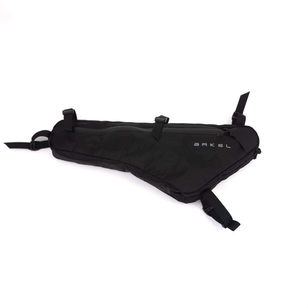 Arkel Water Resistant Frame Bag, Color: XPac Black, Size: 4L
