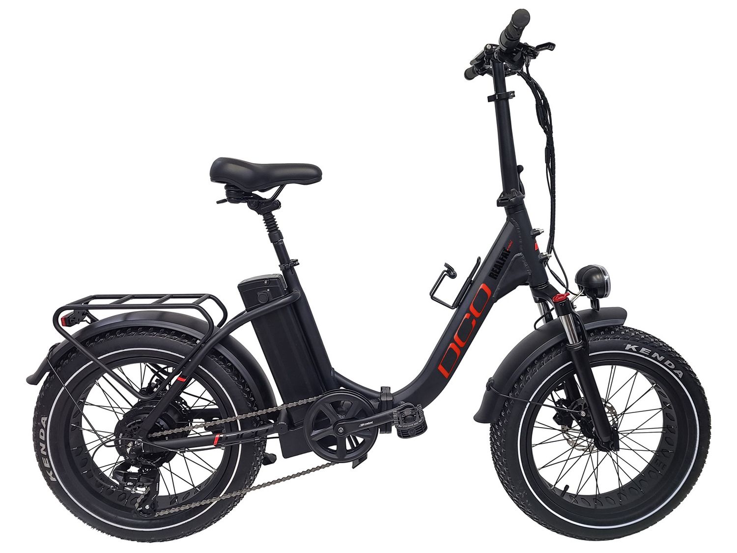 27 DCO 20" RealFat E0Mini - Foldable - Mat Black