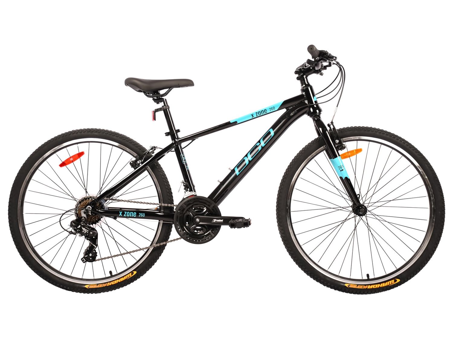 27 DCO X Zone 260 - 14" - Black/Aqua