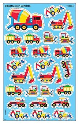 Construction Vehicles Stickers