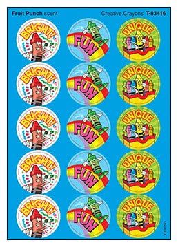 Creative Crayons/Fruit Punch Stickers