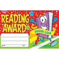 Reading Award Finish Line Recognition Awards