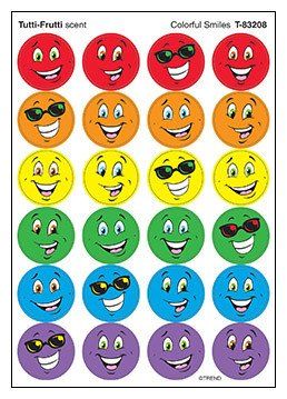 Colorful Smiles Stickers