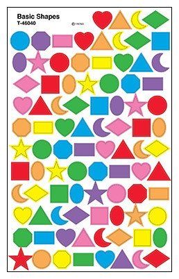 Basic Shapes stickers