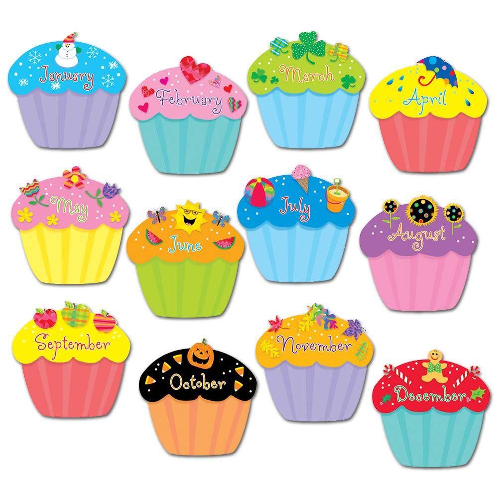 Cupcakes 6" Designer Cut-Outs