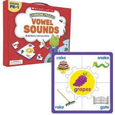 Vowel Sounds Learning Puzzle