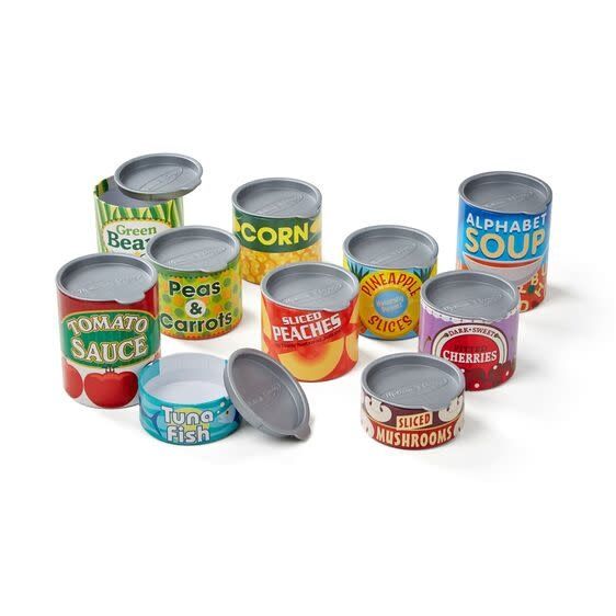 Let's Play House Grocery Cans