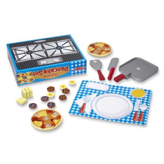 Flip and serve pancake set