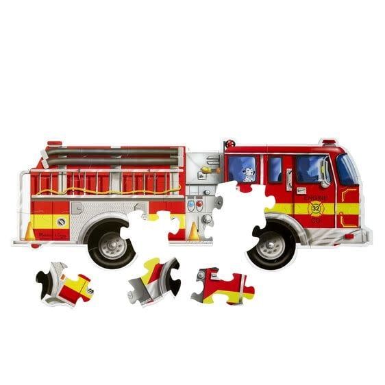 Giant Fire Truck Floor (24 pc)